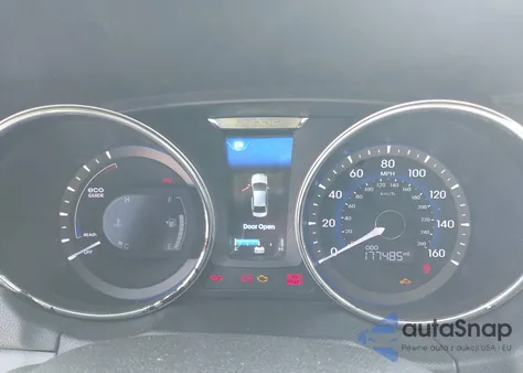 2013 Hyundai Sonata Hybrid z USA, uszkodzony, nr VIN KMHEC4A4XDA064838